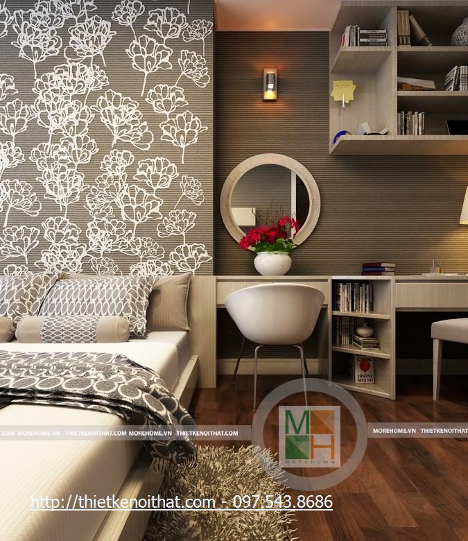 Thiết kế nội thất chung cư cao cấp KeangNam - Nhà Anh Trường